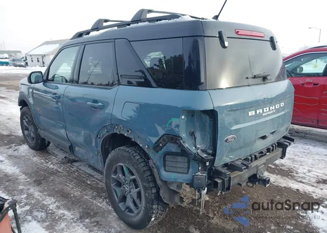 2021 Ford Bronco Sport Badlands from USA, damaged, VIN 3FMCR9D90MRA24221